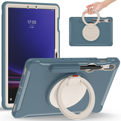 For Samsung Galaxy Tab S9 FE / S7 T870 / S8 X700 / S9 X710 Case Kickstand Tablet Cover with Pen Slot