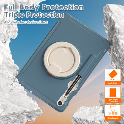 For Samsung Galaxy Tab S9 FE / S7 T870 / S8 X700 / S9 X710 Case Kickstand Tablet Cover with Pen Slot