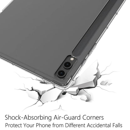 For Samsung Galaxy Tab S9 Ultra Case Drop Protection TPU Tablet Cover Transparent Shell