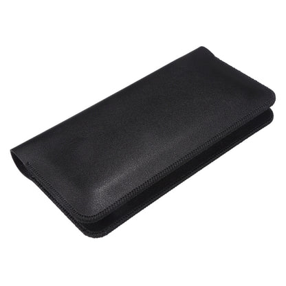 19x10x0.7cm Cell Phone Wallet PU Leather Clutch Bag Card Holder Storage Bag for 5.5-6 inch Mobile Phone, Size L