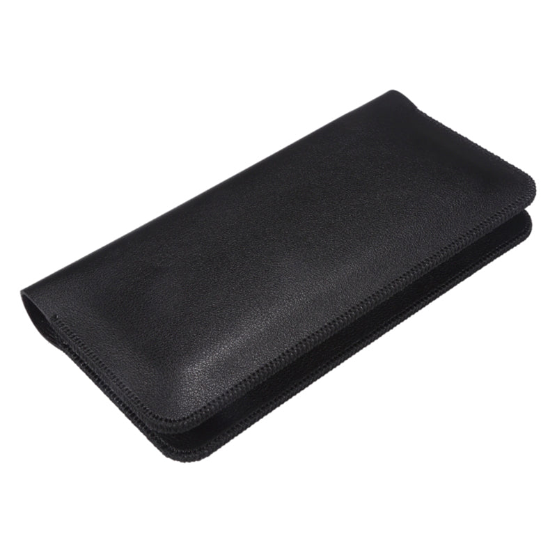 19.5x10x0.7cm PU Leather Phone Wallet Storage Bag Card Holder Handbag for 6.7-6.9 inch Phone, Size XL