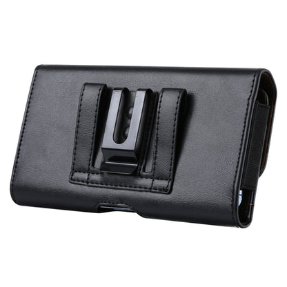 Card Slots Cell Phone Belt Bag Anti-Drop PU Leather Waist Phone Pouch with Magnetic Closure
