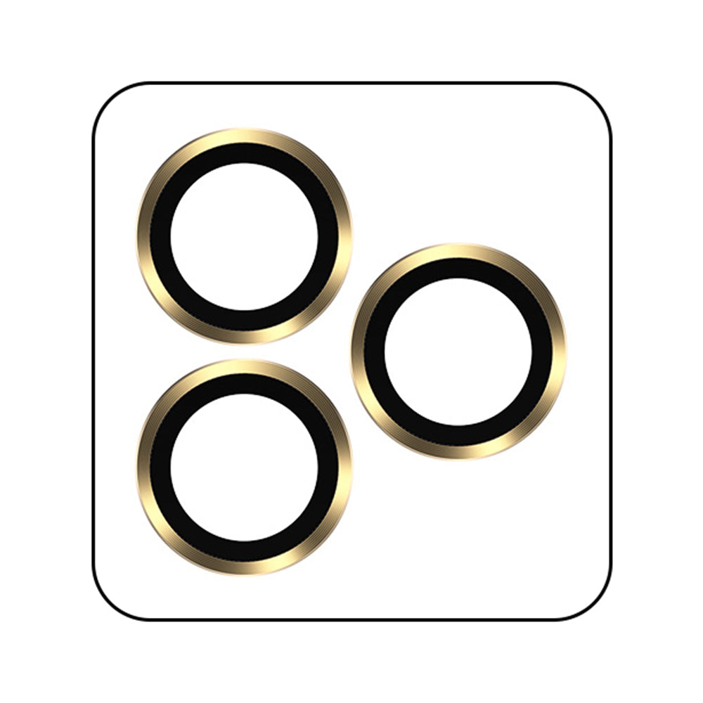 TOTU For iPhone 14 Pro / 14 Pro Max Aluminum Alloy Lens Ring Tempered Glass Camera Guard Anti-scratch Protective Film