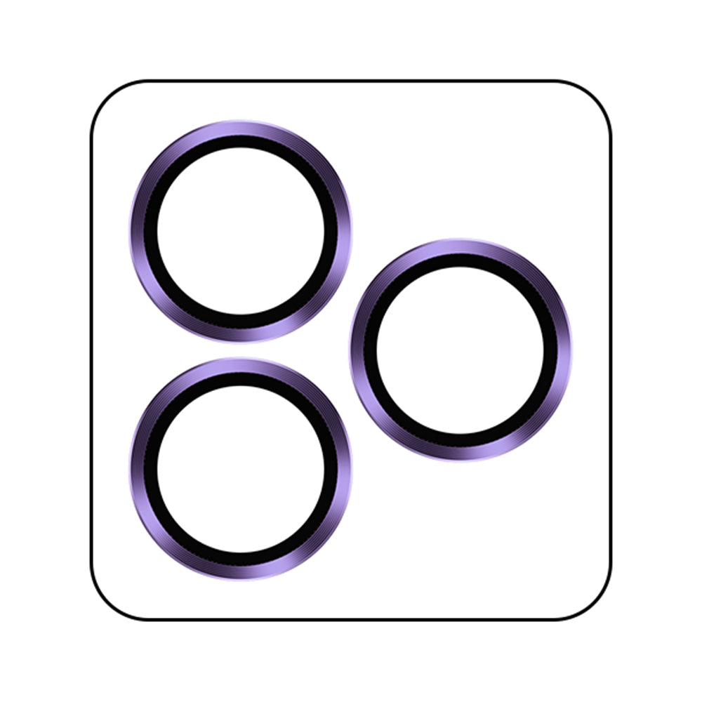 TOTU For iPhone 14 Pro / 14 Pro Max Aluminum Alloy Lens Ring Tempered Glass Camera Guard Anti-scratch Protective Film