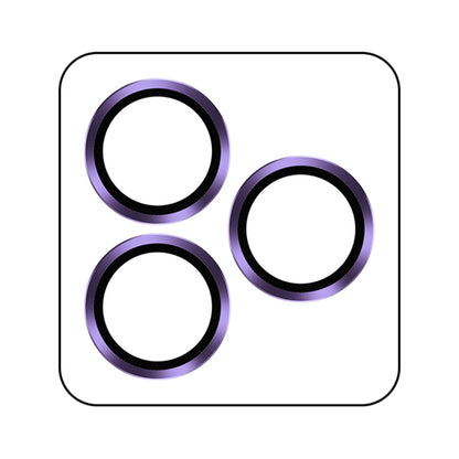 TOTU For iPhone 14 Pro / 14 Pro Max Aluminum Alloy Lens Ring Tempered Glass Camera Guard Anti-scratch Protective Film
