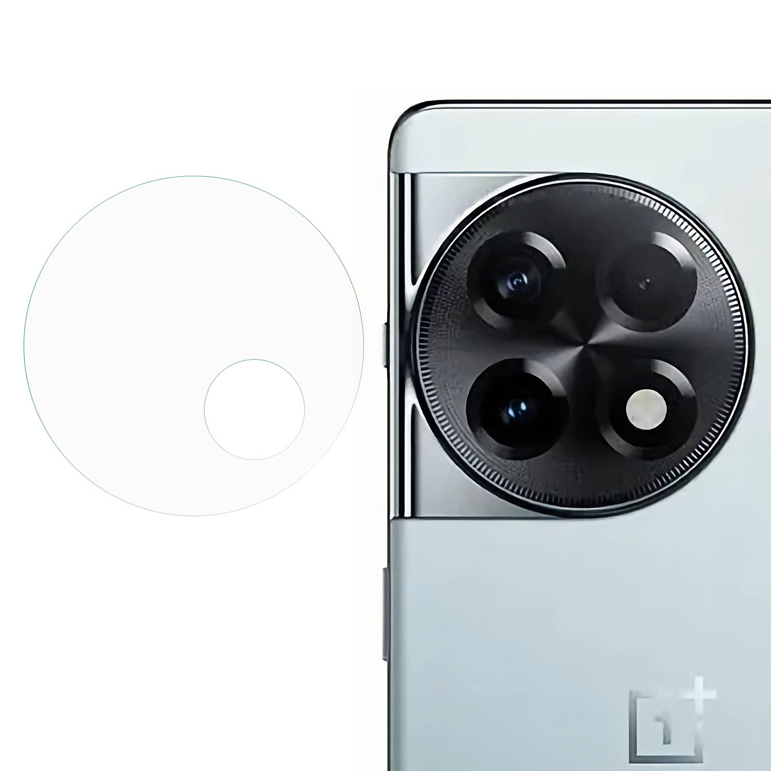 For OnePlus 11R 5G / Ace 2 5G Camera Lens Protector Anti-scratch High Definition Tempered Glass Lens Film