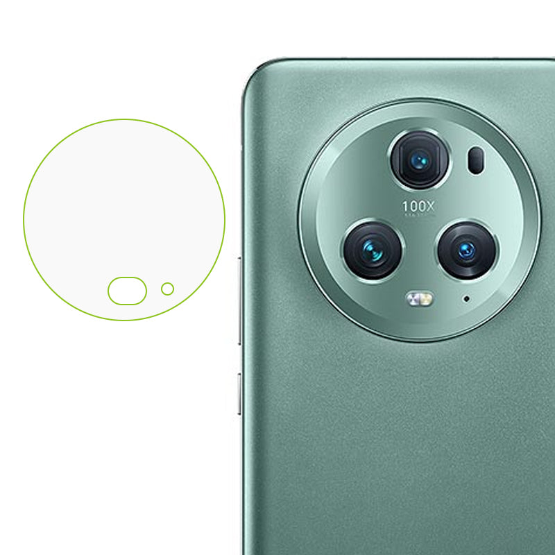 For Honor Magic5 Pro Corning Gorilla Glass Camera Lens Protector HD Clear 3D Arc Edge Phone Rear Lens Film