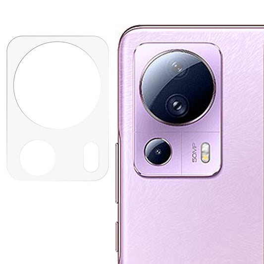 For Xiaomi 13 Lite / Civi 2 5G Phone Camera Lens Protector Corning Gorilla Glass 3D Arc Edge HD Clear Rear Lens Film