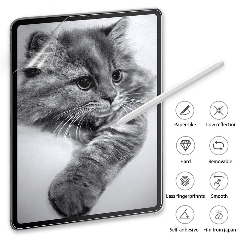 For Samsung Galaxy Tab A8 10.5 (2021) / (2022) PET Paper-like Tablet Screen Protector Matte 180-Degree Anti-spy Film