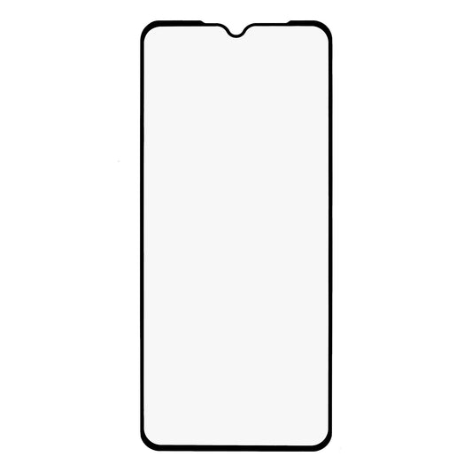 For Nokia C32 Phone Screen Protector Silk Printing Tempered Glass Full Glue Full Screen Film