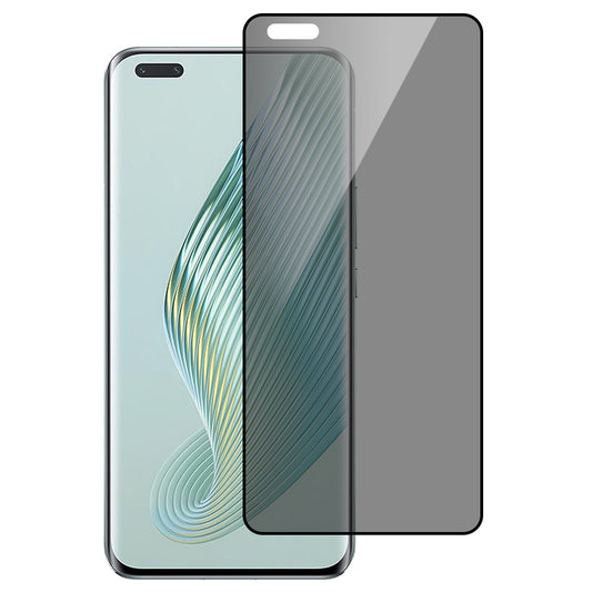 For Honor Magic5 Pro Anti-spy Phone Curved Screen Protector Silicon Carbide HD Clear Full Cover Screen Film