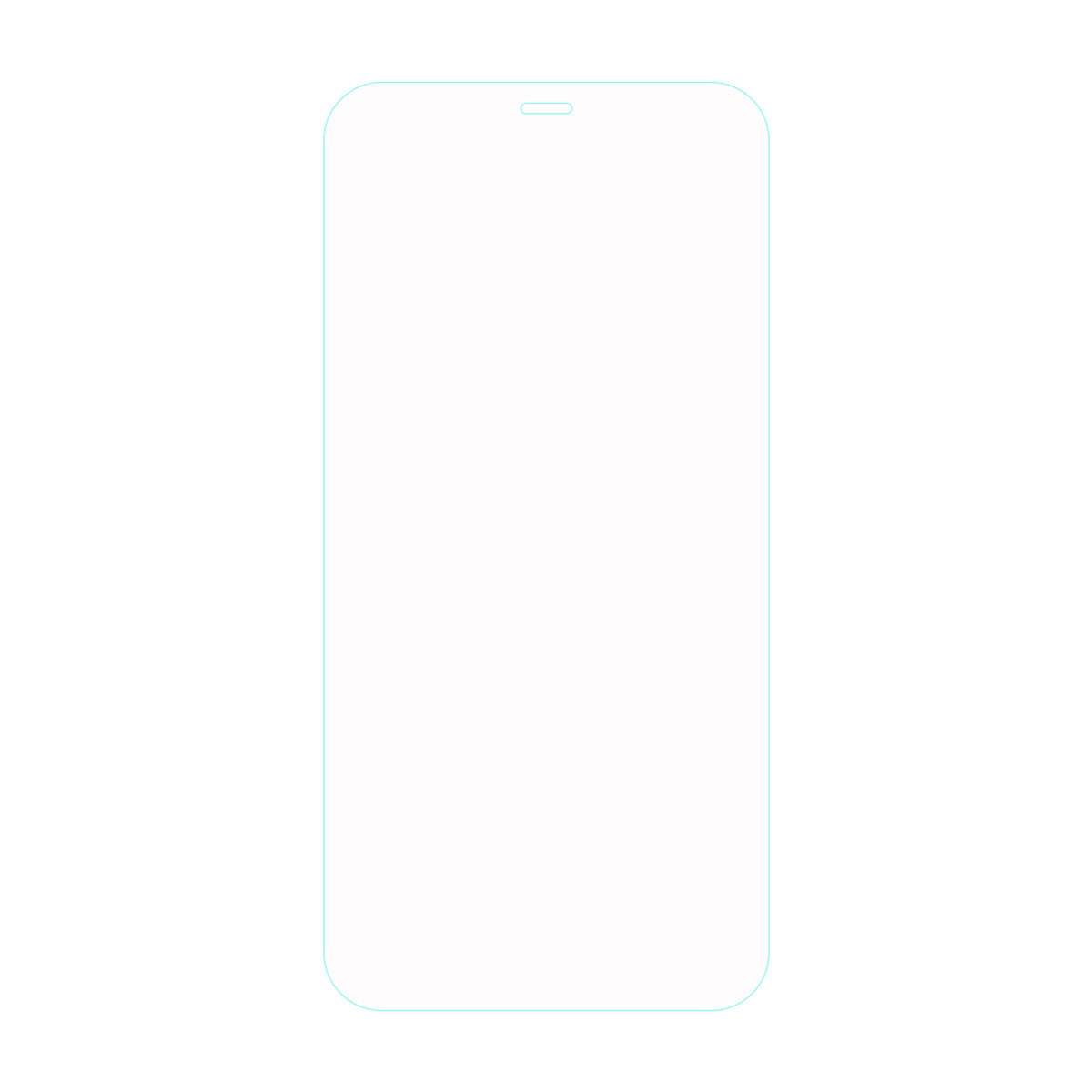 100Pcs For iPhone 12 6.1 inch / 12 Pro 6.1 inch HD Anti-scratch Film Arc Edge Tempered Glass Phone Screen Protector