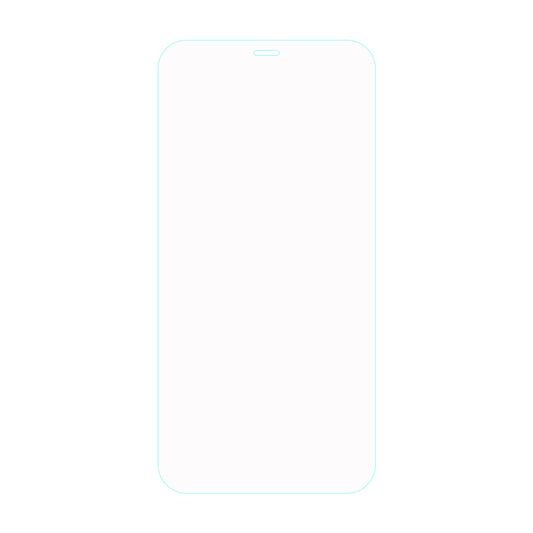 100Pcs For iPhone 12 6.1 inch / 12 Pro 6.1 inch HD Anti-scratch Film Arc Edge Tempered Glass Phone Screen Protector