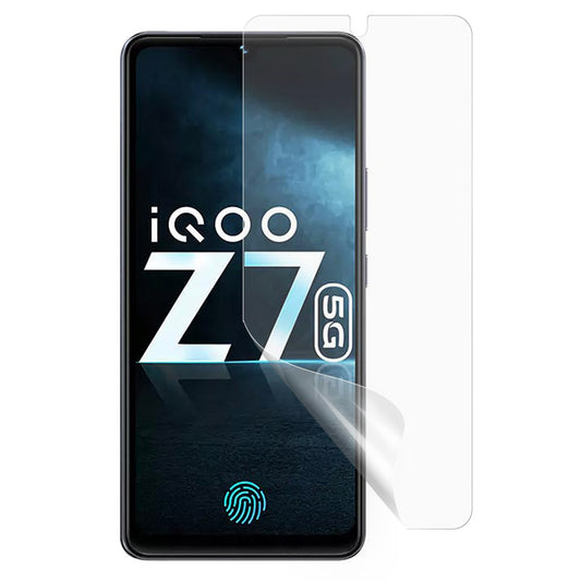 For vivo iQOO Z7 5G Anti-scratch PET Phone Screen Protector Ultra Clear Screen Protective Film