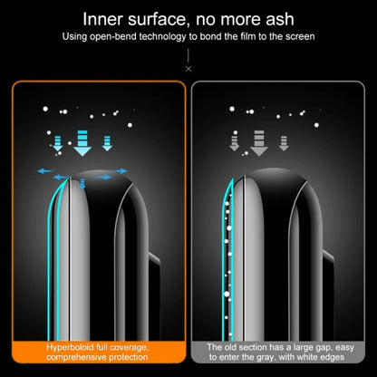 For Samsung Galaxy S23 Silk Printing 9D Tempered Glass Film Side Glue Phone Full Screen Protector