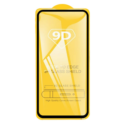 9D Tempered Glass Screen Protector for Samsung Galaxy A34 5G , Silk Printing Side Glue Phone Full Cover Film