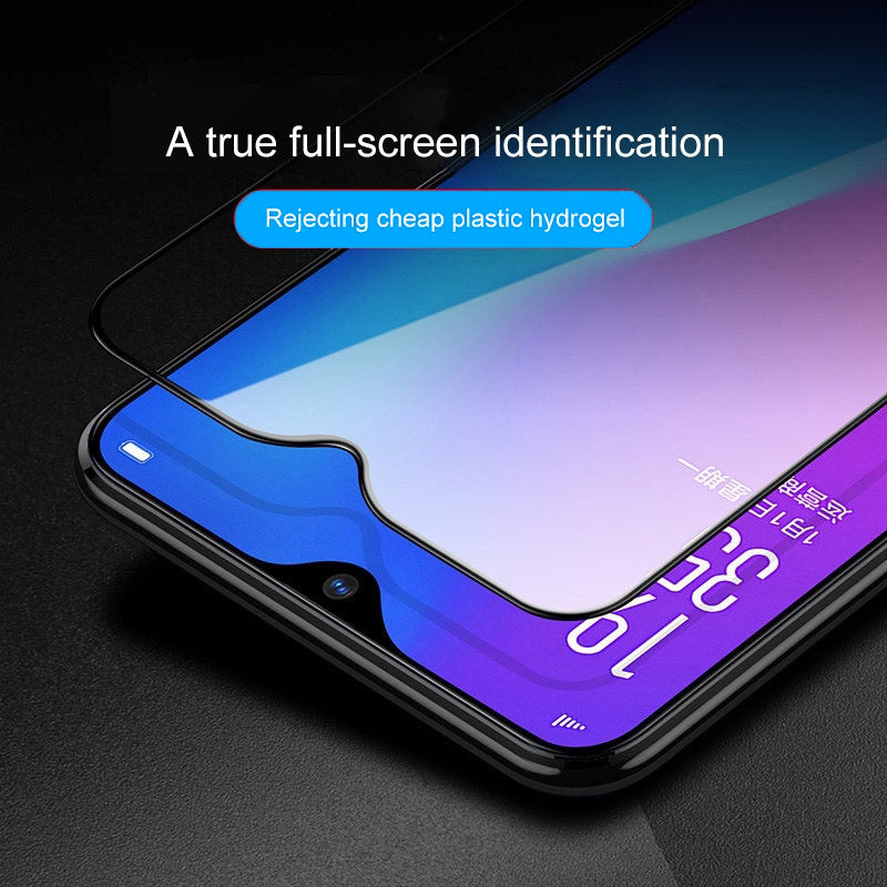 9D Tempered Glass Screen Protector for Samsung Galaxy A34 5G , Silk Printing Side Glue Phone Full Cover Film