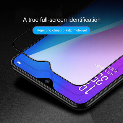 9D Tempered Glass Screen Protector for Samsung Galaxy A34 5G , Silk Printing Side Glue Phone Full Cover Film