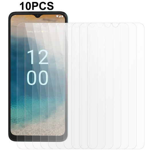 10Pcs / Set Tempered Glass Phone Screen Film for Nokia G22 , 0.3mm 2.5D Anti-explosion Screen Protector