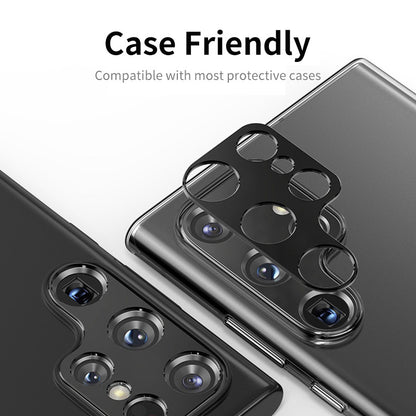 ENKAY HAT PRINCE Phone Rear Lens Cap For Samsung Galaxy S23+ / S23 , Aluminum Alloy Lens Protector Frame