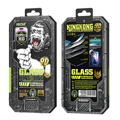 WEKOME King Kong Vacha Series For iPhone 13 / 13 Pro / 14 9D Curved High Aluminum-silicon Glass Screen Protector Ultra Clear Protective Film