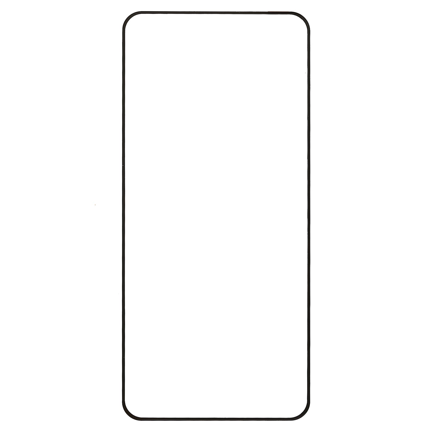 Tempered Glass Screen Film for for Realme C55 , Black Edge HD Clear Silk Printing Full Glue Screen Protector