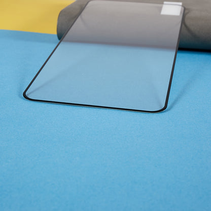 Tempered Glass Screen Film for for Realme C55 , Black Edge HD Clear Silk Printing Full Glue Screen Protector