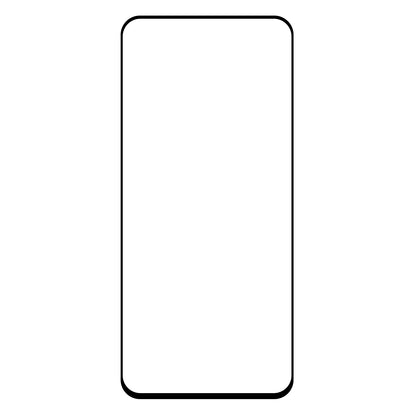For Xiaomi Redmi Note 12 Turbo / Poco F5 5G Silk Printing Tempered Glass Film Black Edge Full Glue Phone Full Screen Protector