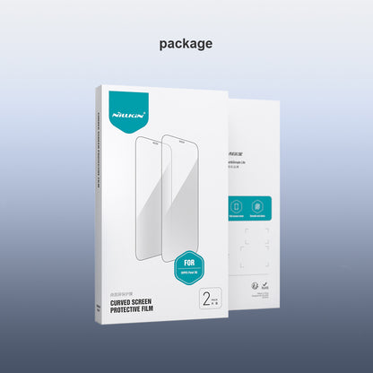 NILLKIN 2PCS Curved Screen Film for Oppo Find X6 Full Glue Ultra Clear PMMA Screen Protector