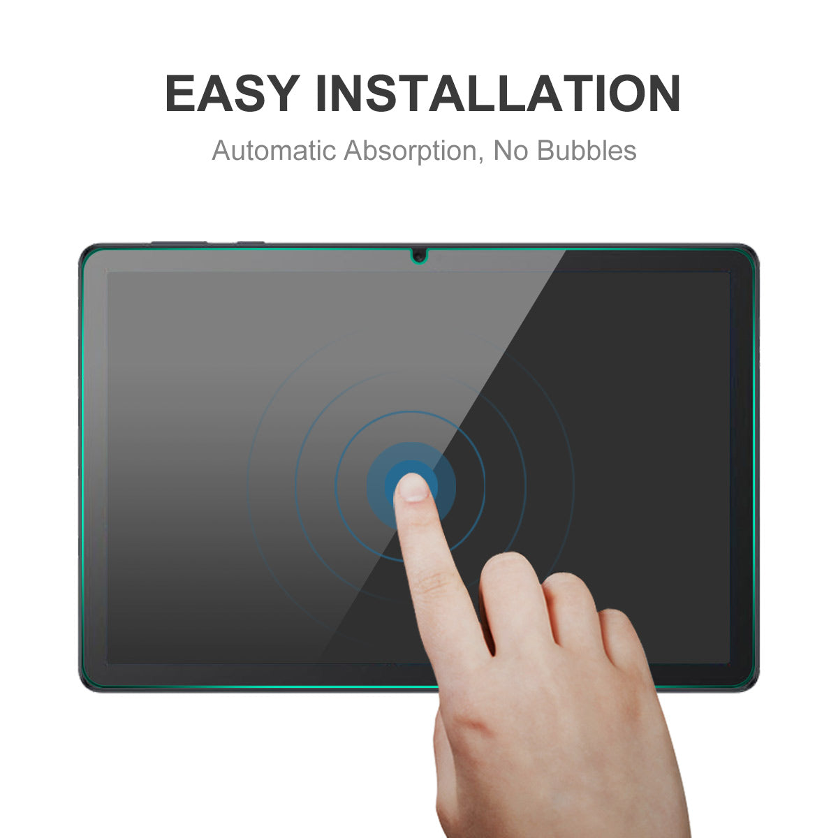 ENKAY HAT PRINCE 2Pcs For Xiaomi Pad 6 / 6 Pro Tempered Glass Screen Protector 0.33mm 9H 2.5D Arc Edge Ultra Clear Screen Film