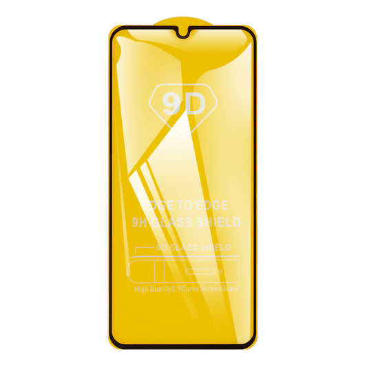 Full Screen Protector for Samsung Galaxy A24 4G , Silk Printing Side Glue 9D Tempered Glass Film