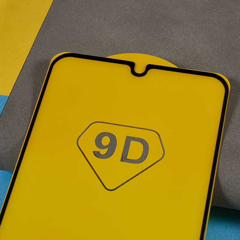 Full Screen Protector for Samsung Galaxy A24 4G , Silk Printing Side Glue 9D Tempered Glass Film