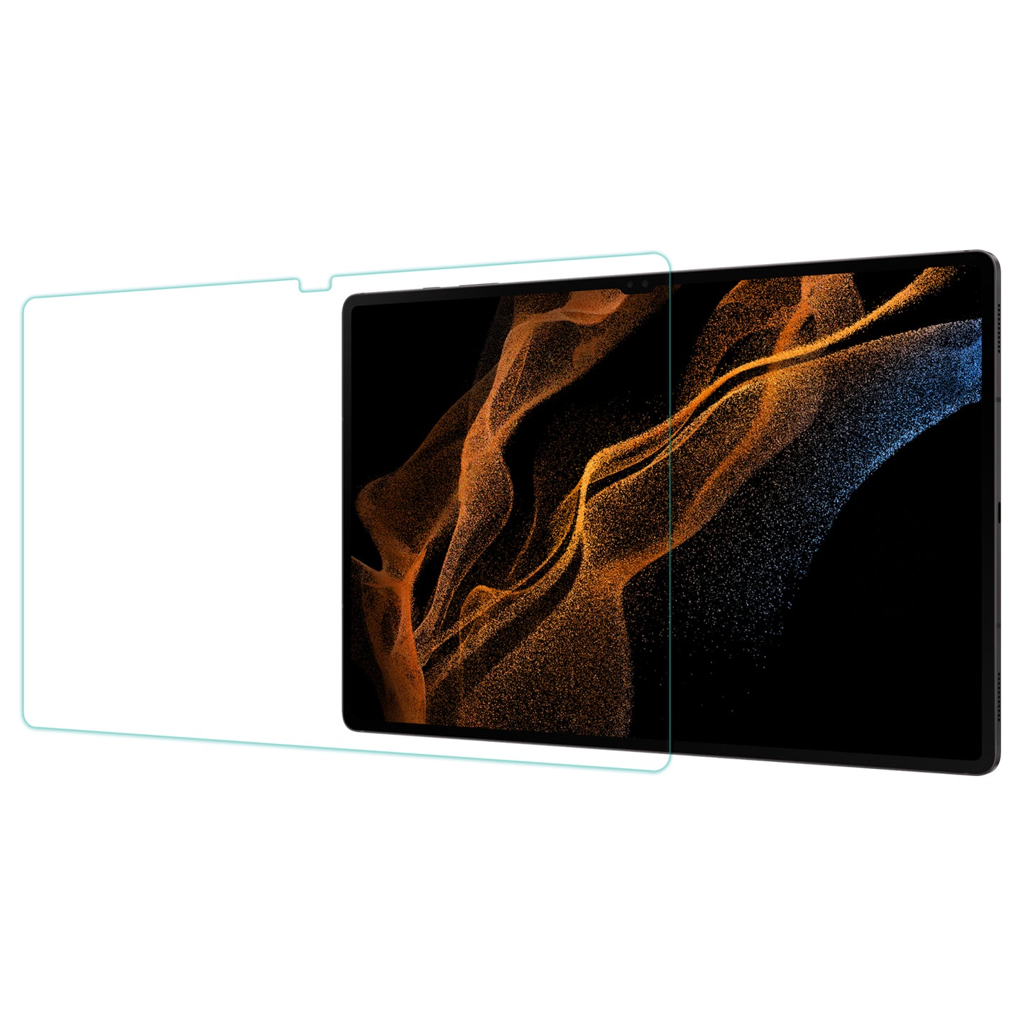 NILLKIN Amazing H+ Series For Samsung Galaxy Tab S9 Ultra / S8 Ultra AGC Glass Screen Protector Film Full Cover Anti-Scratch Tablet Film