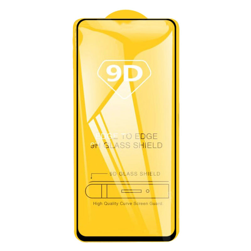 Screen Protector for Xiaomi Redmi Note 12 5G (China) / (India) / (Global) / Poco X5 5G , Full Cover Silk Printing Side Glue 9D Tempered Glass Film