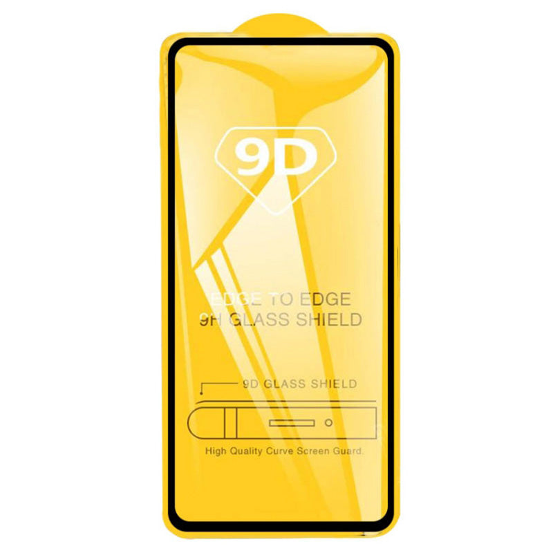 Silk Printing Screen Protector for Xiaomi Poco X5 Pro 5G / Redmi Note 12 Pro 5G / Note 12 Pro Speed 5G , Full Cover Side Glue Clear 9D Tempered Glass Film