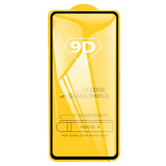 Silk Printing Screen Protector for Xiaomi Poco X5 Pro 5G / Redmi Note 12 Pro 5G / Note 12 Pro Speed 5G , Full Cover Side Glue Clear 9D Tempered Glass Film