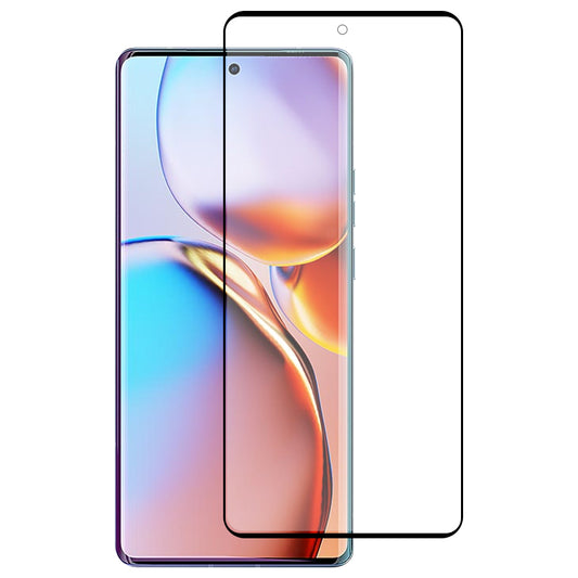 Screen Protector for Motorola Edge 40 Pro 5G / Moto X40 5G , Medium Aluminum Glass Anti-Shatter Side Glue Film
