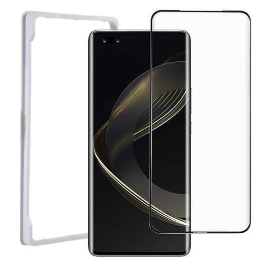 For Huawei nova 11 Pro / nova 11 Ultra Full Glue Tempered Glass Film 0.18mm 3D Curved Full Screen Protector Fingerprint Unlock