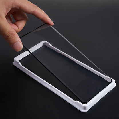 For Huawei P60 Art / P60 / P60 Pro Full Screen Protector 3D Curved 0.18mm Full Glue Tempered Glass Film Fingerprint Unlock