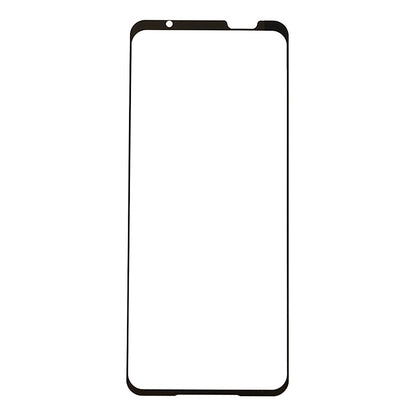 For Asus ROG Phone 7 5G Silk Printing Phone Full Screen Protector Full Glue Tempered Glass Anti-scratch Film