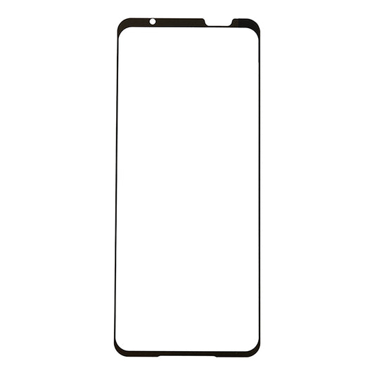 For Asus ROG Phone 7 5G Silk Printing Phone Full Screen Protector Full Glue Tempered Glass Anti-scratch Film