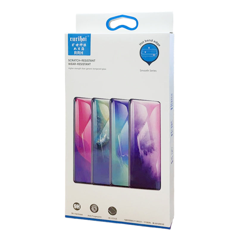 RURIHAI For Huawei nova 11 Pro / nova 11 Ultra Screen Protector 3D Curved High Aluminium-silicon Glass Anti-scratch Film (Support Fingerprint Unlock)