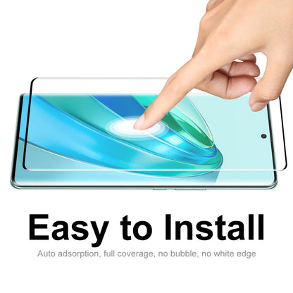 ENKAY HAT PRINCE For Honor X9a 5G / X40 5G / Magic5 Lite 5G 3D Curved Full Screen Protector Side Glue Tempered Glass Film