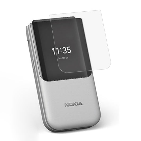 HD Clear Anti-glare Screen Protector for Nokia 2720 Flip , Anti-fingerprint TPU Phone Outer Screen Covering Film