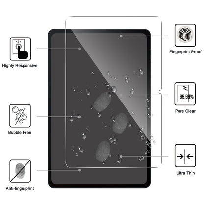 For Xiaomi Pad 6 / Pad 6 Pro Tablet Full Screen Protector 2.5D Straight Edge Tempered Glass Screen Film