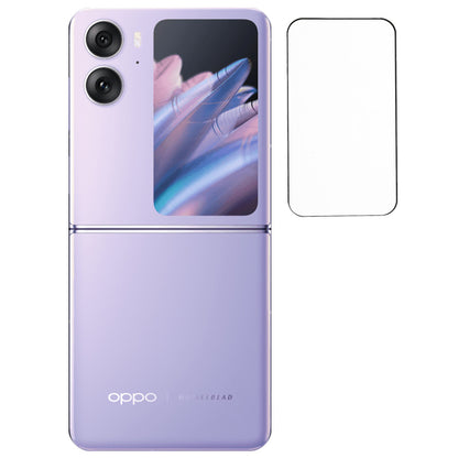For Oppo Find N2 Flip 5G Rear Small Screen Protector Tempered Glass 3D Curved Full Cover Screen Film