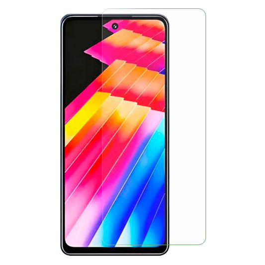 For Infinix Hot 30 Play Anti-Dust Tempered Glass 0.3mm Phone Screen Protector Arc Edge Screen Film