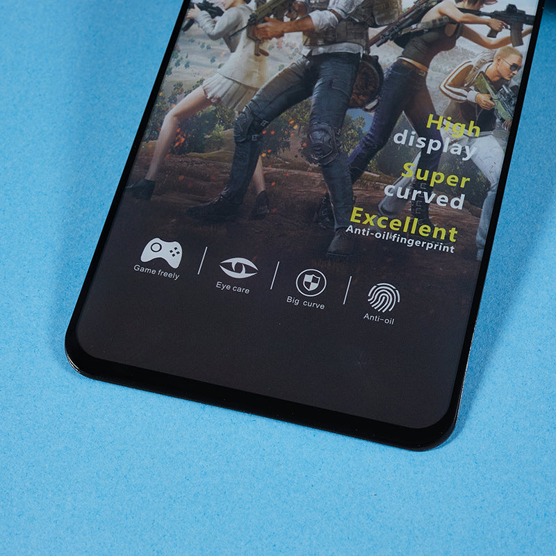 For Samsung Galaxy A14 5G / 4G Matte Anti-fingerprint Full Glue Tempered Glass Film Silk Printing Full Screen Protector
