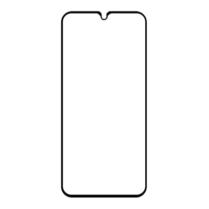 For Samsung Galaxy A34 5G Matte Full Glue Tempered Glass Film Black Edge Silk Printing Full Screen Protector