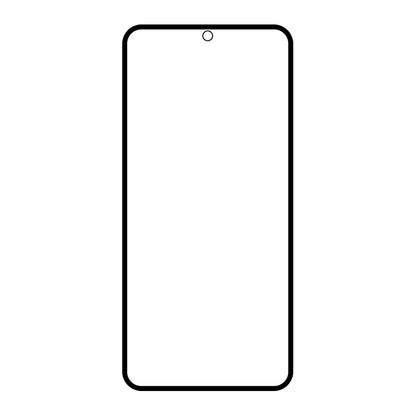 For Samsung Galaxy A54 5G Matte Anti-fingerprint Silk Printing Full Screen Protector Full Glue Tempered Glass Film